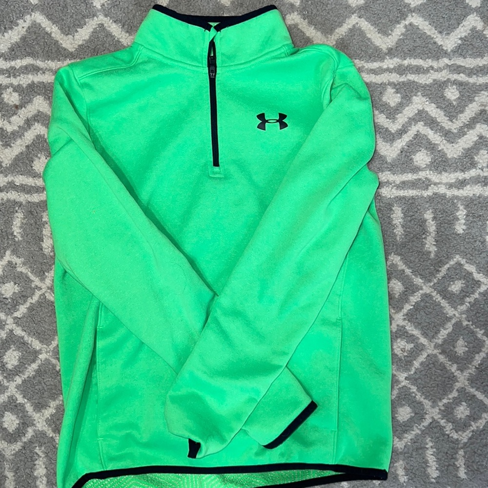 Boys fleece quarter zip under armor